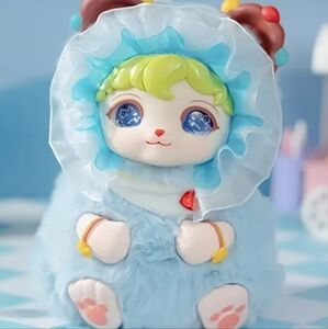 Adorable Blue Plush Toy